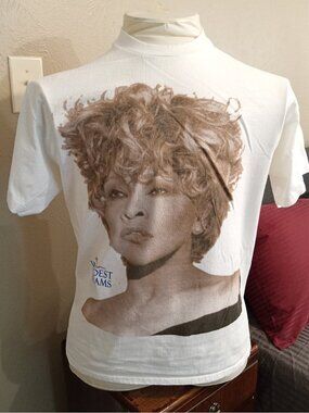Vintage Collectible Souvenir T-shirt: Tina Turner's 1996-97 Wildest Dreams Tour